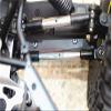 GPM for Losi 1/10 Baja Rey 4WD Desert Truck (LOS03008) Upgrade Parts Stainless Steel Adjustable Tie Rods with Special Ball Ends - 1Pr Set view 2