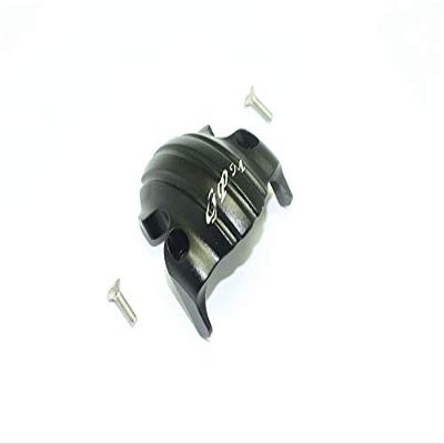 GPM For Tamiya T3-01 Dancing Rider Trike Upgrade Parts Aluminum Front Skid Plate For Front Wheel - 1Pc Set Black