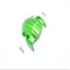 GPM For Tamiya T3-01 Dancing Rider Trike Upgrade Parts Aluminum Front Skid Plate For Front Wheel - 1Pc Set Green view 1