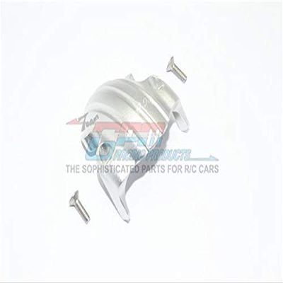 GPM For Tamiya T3-01 Dancing Rider Trike Upgrade Parts Aluminum Front Skid Plate For Front Wheel - 1Pc Set Silver