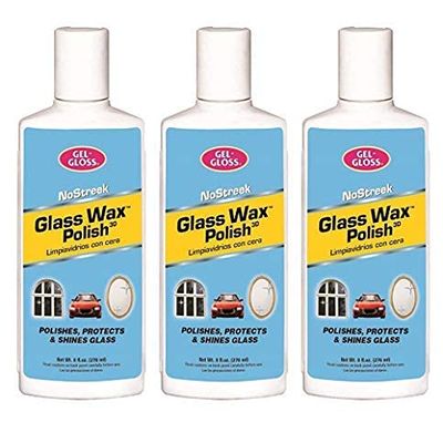 GLASS WAX CLEANER 8OZ