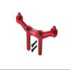 Aluminum Rear Body Mount & Post For Arrma 1:10 Granite 4X4 / Big Rock Crew Cab 4X4 3S / Big Rock 4X4 V3 3S - 1Pc Set Red view 1
