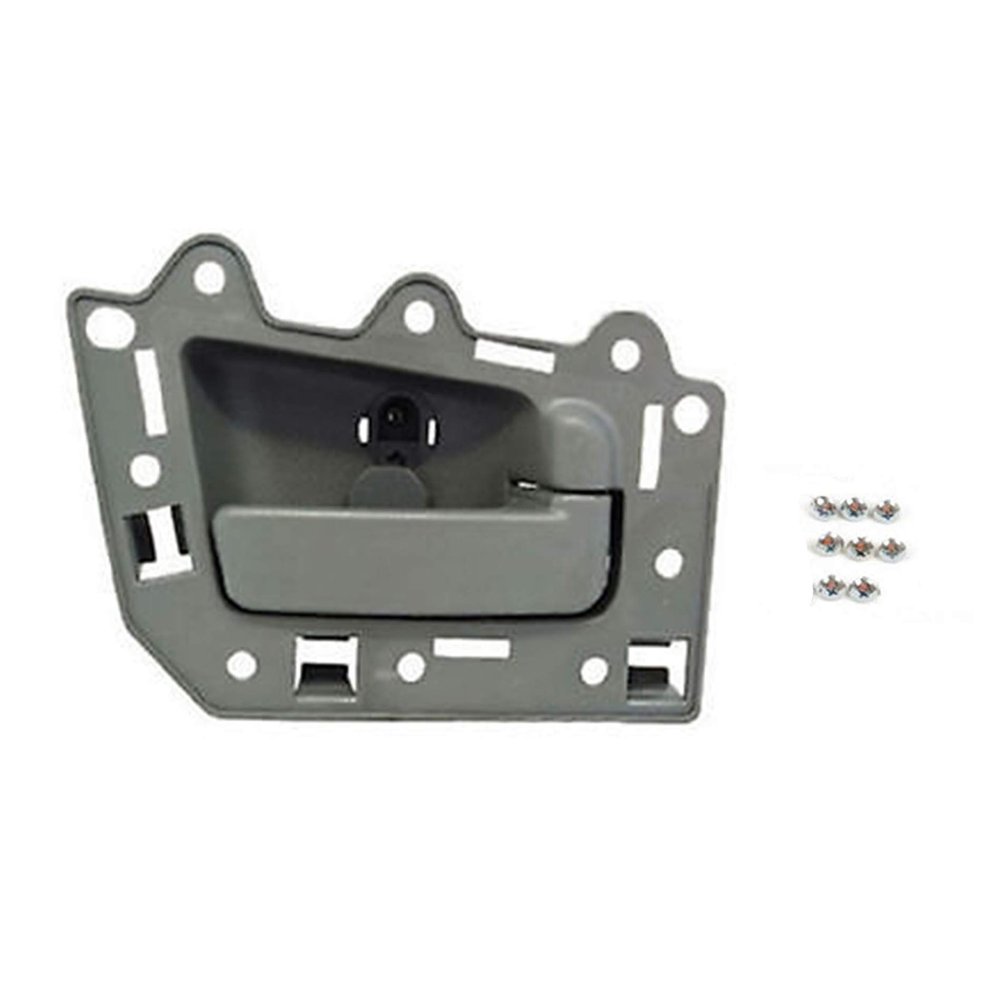 CF Advance Compatible with Jeep 05-11 Grand Cherokee Rear Right Inside Inner Door Handle Gray Bolt BJ0016NS 05 06 07 08 09 10 11