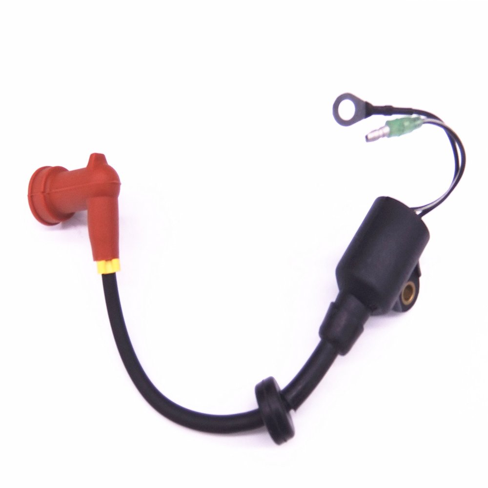 Boat Engine 63V-85570-00 63V-85570-01 63V-85570-02 T15-04001100 Ignition Coil for Yamaha Parsun HDX Makara 9.9HP 15HP 2-Stroke EL ES ML MS X ML MX 1996-2009 Outboard Engine