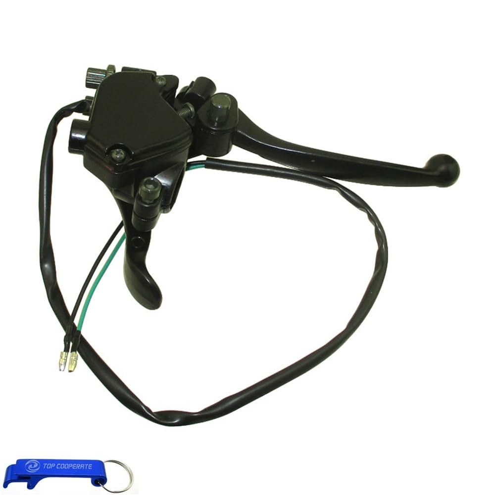 TC-Motor Thumb Throttle Accelerator Brake Lever for 50cc 70cc 90cc 110cc 125cc 150cc 250cc ATV QuadTaotao Sunl Kazuma Peach Roketa Coolster Buyang Coolsport Eagle JCL Peace