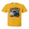 Hit The Dirt Built Ford Tough T-Shirt F-150 Raptor Pickup Truck Tee Shirt Yellow 3X-Large view 1