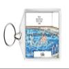 PrintedPerfection.com Personalized Swimmer Male Acrylic Key Chain view 1