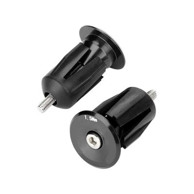 Handlebar End Plugs , Aluminum Alloy Handlebar Grip End Plug Parts for Most Road(1 Pair)