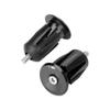 Handlebar End Plugs , Aluminum Alloy Handlebar Grip End Plug Parts for Most Road(1 Pair) view 1