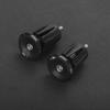 Handlebar End Plugs , Aluminum Alloy Handlebar Grip End Plug Parts for Most Road(1 Pair) view 2