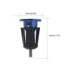 Handlebar End, Aluminum Alloy Bike Handlebar Grip Bar End Plug Parts for Most Bikes Road(1 Pair)(Blue) view 3