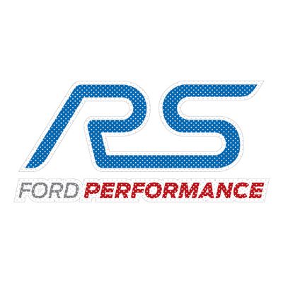 iPick Image for Focus RS Perforated Unobstructed View 12" Vinyl Window Film Adhesive Decal - Official Licensed