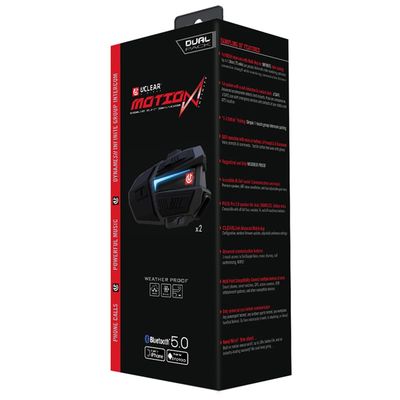 UCLEAR Digital Motion Infinity Helmet Communication System (Dual Kit)