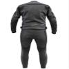 LEATHERAY Men's Fashion Real Leather Motorbike Racing Suite Black,XS-5XL view 2