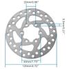 GOOFIT Bicycle motorcycle Disc 120mm Disc Rotor Brake Rotors 6-Bolt mounting For EBikes, Mountain Bike And Sports Bike view 2