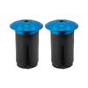 Origin8 Alloy Locking Bar End Plugs (Anodized Blue) view 2