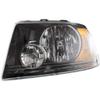 For Ford Expedition Headlight 2003 04 05 2006 Driver Side | w/Black Bezel | FO2502198 | 4L1Z13008BD view 1
