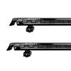 KUAT Grip 6 Durable Universal Car SUV Rooftop Crossbars Mounted Winter Sports Gear Hauling Transportation Slide-Out Locking Clamshell Rack, Fits 6 Skis/4 Snowboards - Black Metallic with Gray Anodize view 3