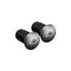 Origin8 Alloy Locking Bar End Plugs (Anodized Silver) view 1