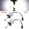 12V 24V H4 LED 1300LM 14W Headlight White 6000K Lamp Bulb Fog Light for Car Pack of 2, Suitable for Most of Cars,Motorcycles,motos,ATVs,UTVs,Boats view 2