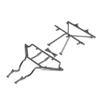 Losi Roll Cage Front & Roof Super Rock Rey LOS251077 Elec Car/Truck Replacement Parts view 1