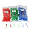 Boeray 800pcs M6 M8 M10 Polyethylene Plastic Oil Grease Gun Zerk Fitting Dust Cover Cap Cover Assortment Kits,Red Blue Green view 4