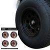 GRAPHICS & MORE Should You Need Us Labyrinth with Ludo Hoggle and Didymus Tire Wheel Center Cap Resin-Topped Badges Stickers view 1
