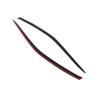 Tuningpros WD2-060 Dark Smoke 2 Pcs Set Window Visor (Outside Mount) Deflector Rain Guard Compatible with 1993-2002 Chevrolet Camaro Coupe view 2