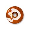 KustomCaps Talking Skull 1 1/8" Bicycle Headset Cap (Orange) view 1