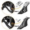 Sataway Bike Kickstand Adjustable Strong Center Mount Aluminum Alloy Bicycle Kickstand for 26 700C 27.5 28 inch Electric Bike Hybrid Bike Mountain Bike Adult Bike view 4