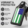 Brotherhood New York City Police Department Flag Keychain Key Holder Key Ring For Men Heavy Duty Car Keyring For Men and Women view 3