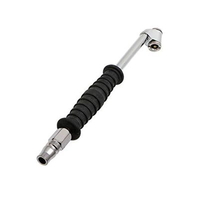Repair Tool Auto Car Motorcycle Long Reach Tire Air Inflator Dual Head Type Chuck Valve New