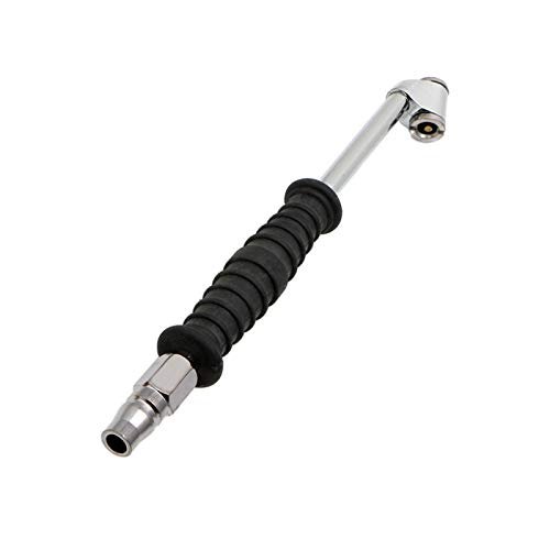 Repair Tool Auto Car Motorcycle Long Reach Tire Air Inflator Dual Head Type Chuck Valve New