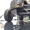 for ARRMAA 1/8 Big Rock Stainless Steel Protector Skid Plate Front + Middle + Rear Chassis Armor -3pcs view 3
