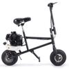 MotoTec 49cc Gas Mini Bike Black view 2