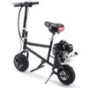 MotoTec 49cc Gas Mini Bike Black view 4