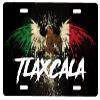 Tlaxcala Mexico Aluminum Vanity Novelty Plate Placa, 6" x 12" Souvenir, Decorative Tourist Gift Sign view 1