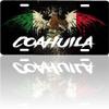 Coahuila Mexico Aluminum Vanity Novelty Plate Placa, 6" x 12", Souvenir, Decorative Tourist Gift Sign view 2