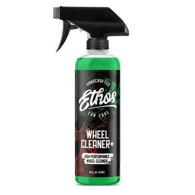 Ethos Wheel Cleaner Spray - Iron Remover Car Detailing - Rim Cleaner Spray Brake Dust, Iron Remover - Color Change Technology - Professional Strength Formula - Brake Dust Remover