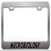 Custom Brother - Microbiology Career Chrome Steel Metal License Plate Frame Auto Car SUV Tag Holder, J57 view 1