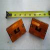yan (2) Amber 2"x2.75" Rectangle Trailer Side Marker Light view 1