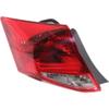For 2011 2012 Honda Accord Tail Light Driver and Passenger Side Bulbs Included DOT Certified HO2800178, HO2801178 | 33550-TE0-A11 ;for Coupe view 3