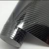 DIYAH 6D High Gloss Black Carbon Fiber Vinyl 12" x 60" / 1 FT x 5 FT Bubble Free Air Release Car Wrap Film Automotive DIY Decals with Hand Tools view 2