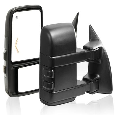 Perfit Zone Tow Mirrors for 1999-2007 Ford F250 F350 F450 F550 Super Duty