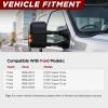 Perfit Zone Tow Mirrors for 1999-2007 Ford F250 F350 F450 F550 Super Duty view 3