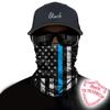 Obacle Bandana Face Mask for Dust Wind Sun Protection Seamless Bandana Mask Men Women Festival Fishing Hunting Riding Work Outdoor Running Tube Mask Neck Gaiter (US Flag 1 Blue Line) view 2