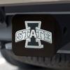 FANMATS 25034 Iowa State Cyclones Black Metal Hitch Cover with Metal Chrome 3D Emblem view 2