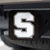 FANMATS 25097 Syracuse Orange Black Metal Hitch Cover with Metal Chrome 3D Emblem view 2