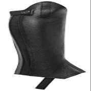 Jacson Leather Short Chaps Leather Short Chaps Leather Black SW 583938