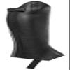 Jacson Leather Short Chaps Leather Short Chaps Leather Black SW 583938 view 1
